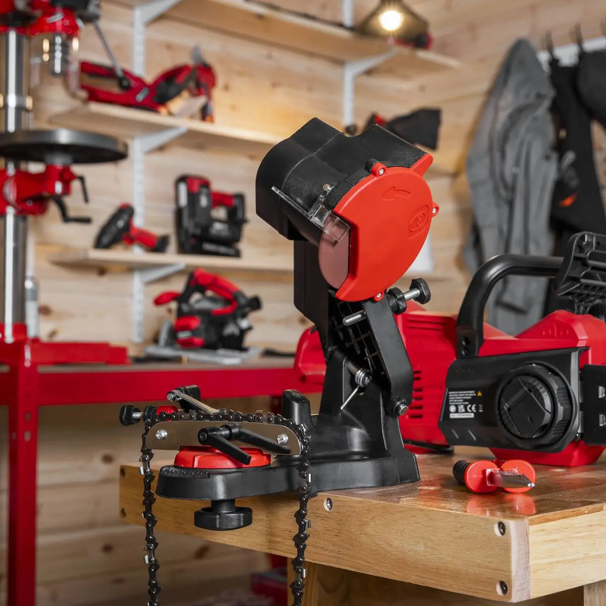 Sealey Chainsaw Blade Sharpener - Quick Locating 85W