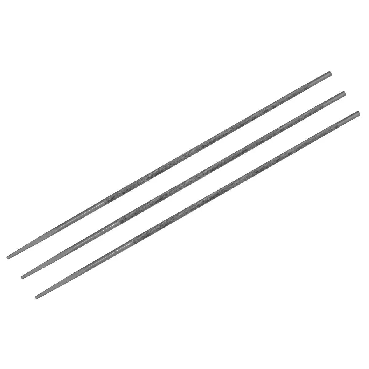 Sealey Chainsaw Sharpening File Guide Files 4mm - Pack of 3 White Rose Tools