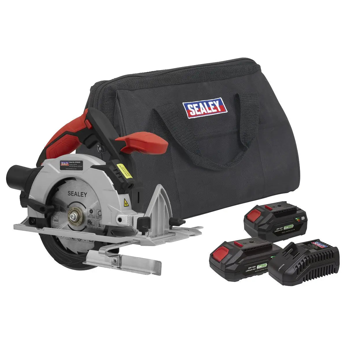 Sealey Circular Saw Kit 20V SV20 Series Ø150mm - 2 Batteries