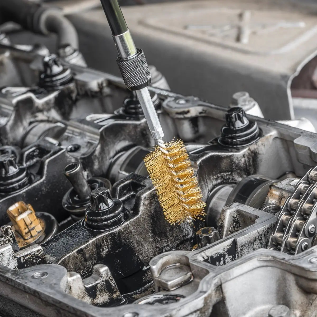 Sealey Cleaning Brush Set Injector Bore 14pc