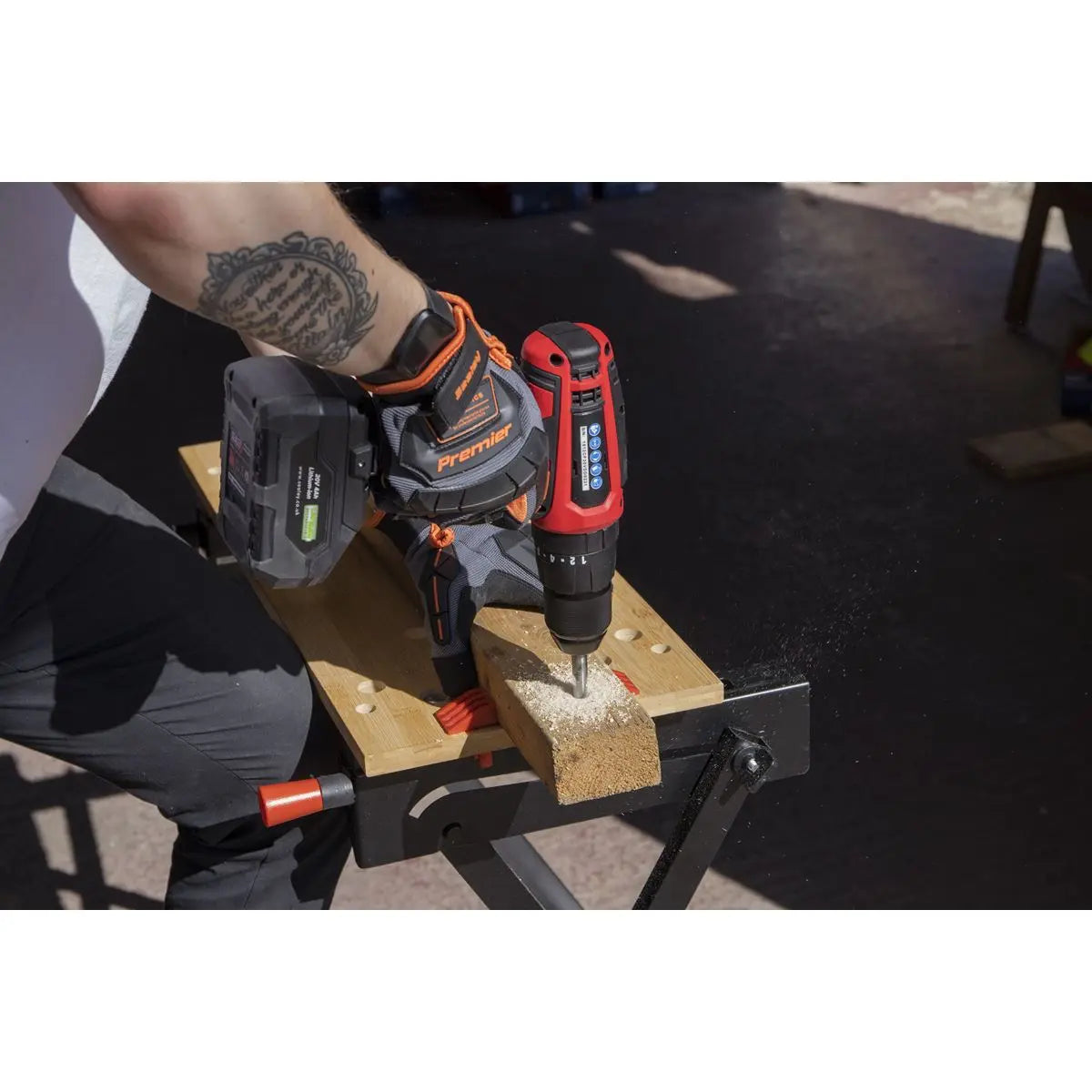 Sealey Combi Drill Ø13mm 20V SV20 Series - Body Only