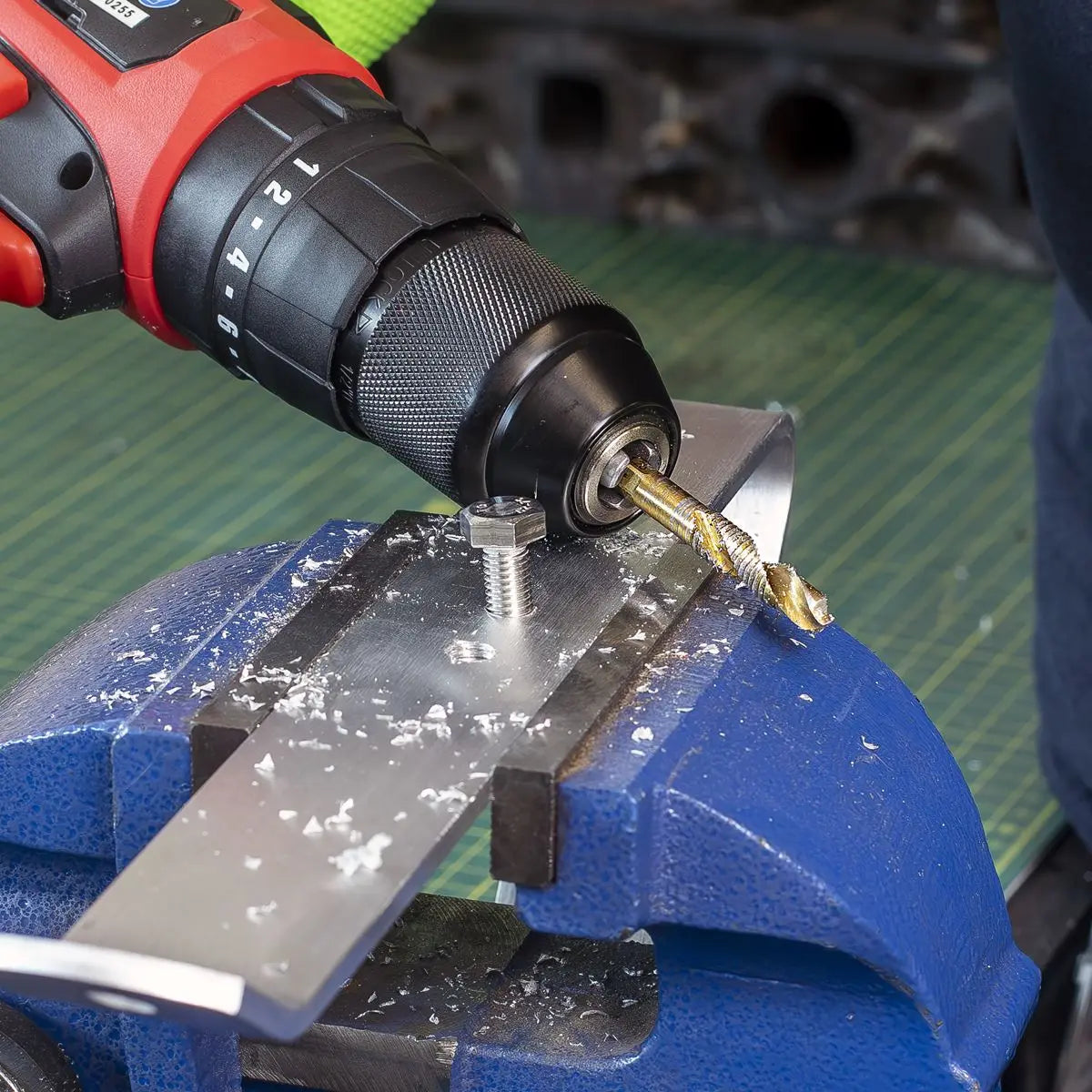 Sealey Combination Drill & Tap Bit Set 6pc White Rose Tools