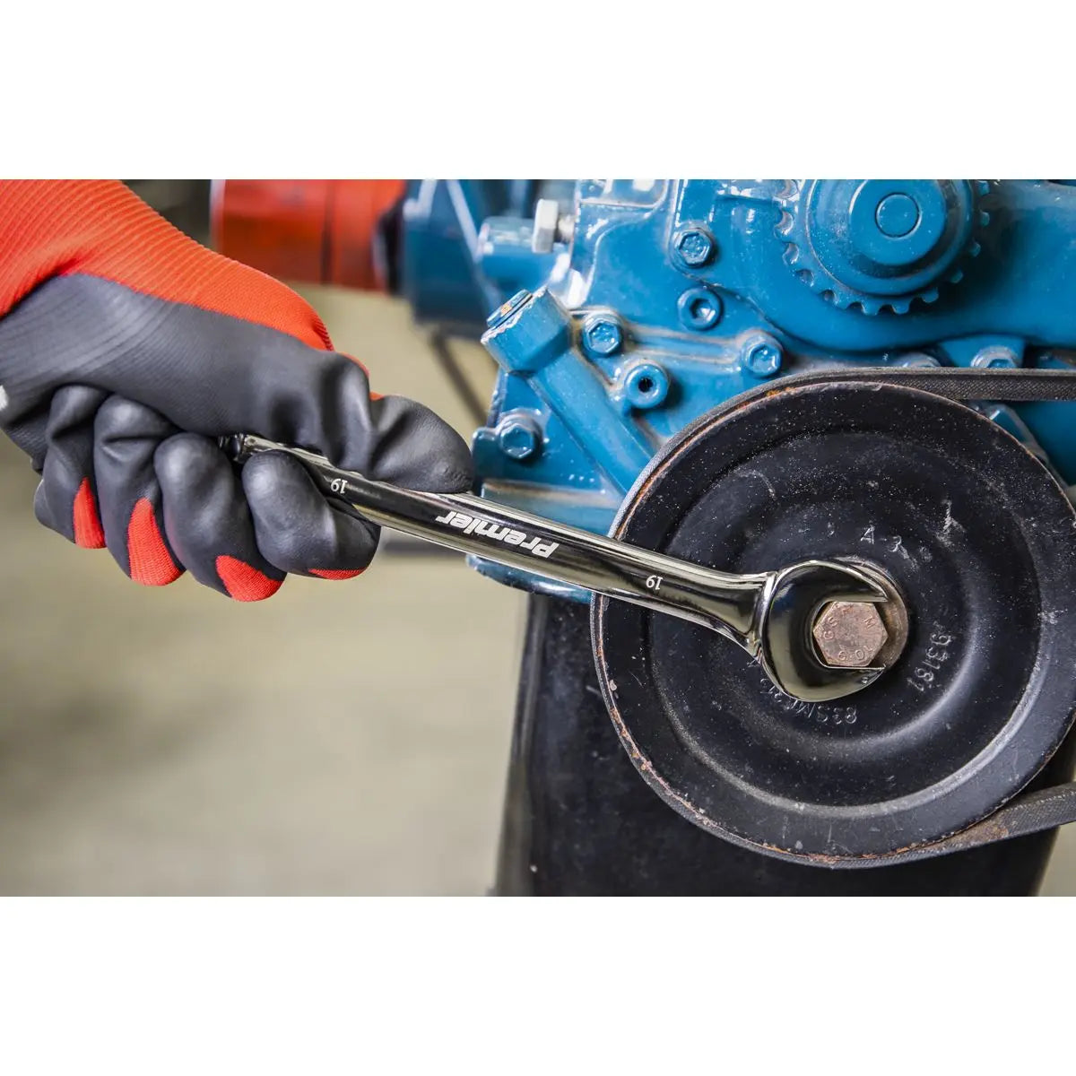 Sealey Combination Spanner Set Metric Premier Hand Tool Wrench Garage Open End