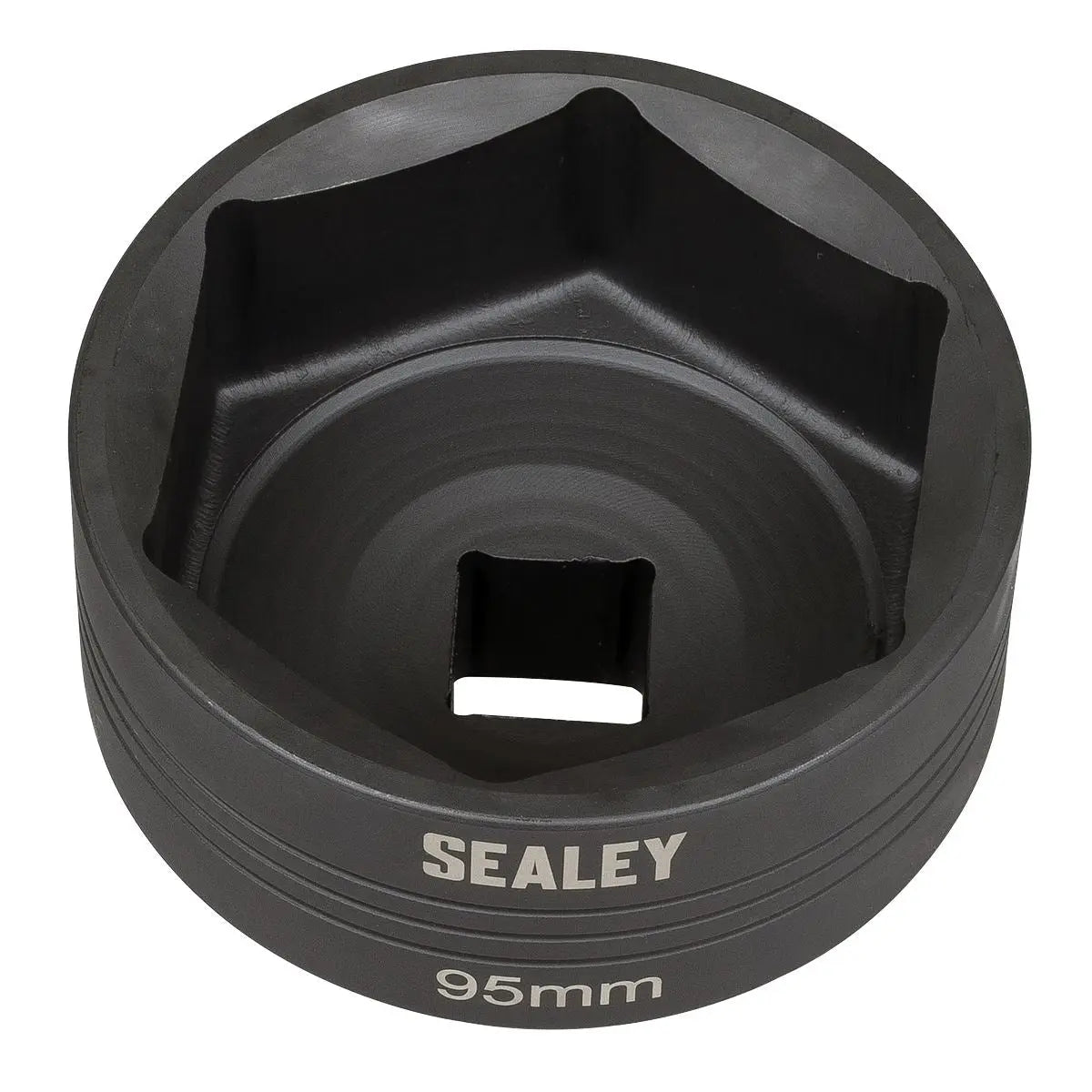 Sealey Commercial Impact Socket 1"Sq Drive 95mm White Rose Tools