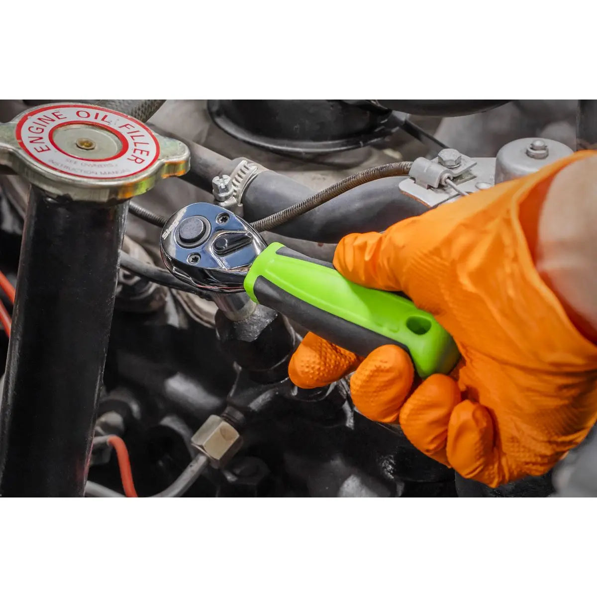 Sealey Composite Hose Pinch Tool for Heater Hoses Medium One Handed Engine White Rose Tools