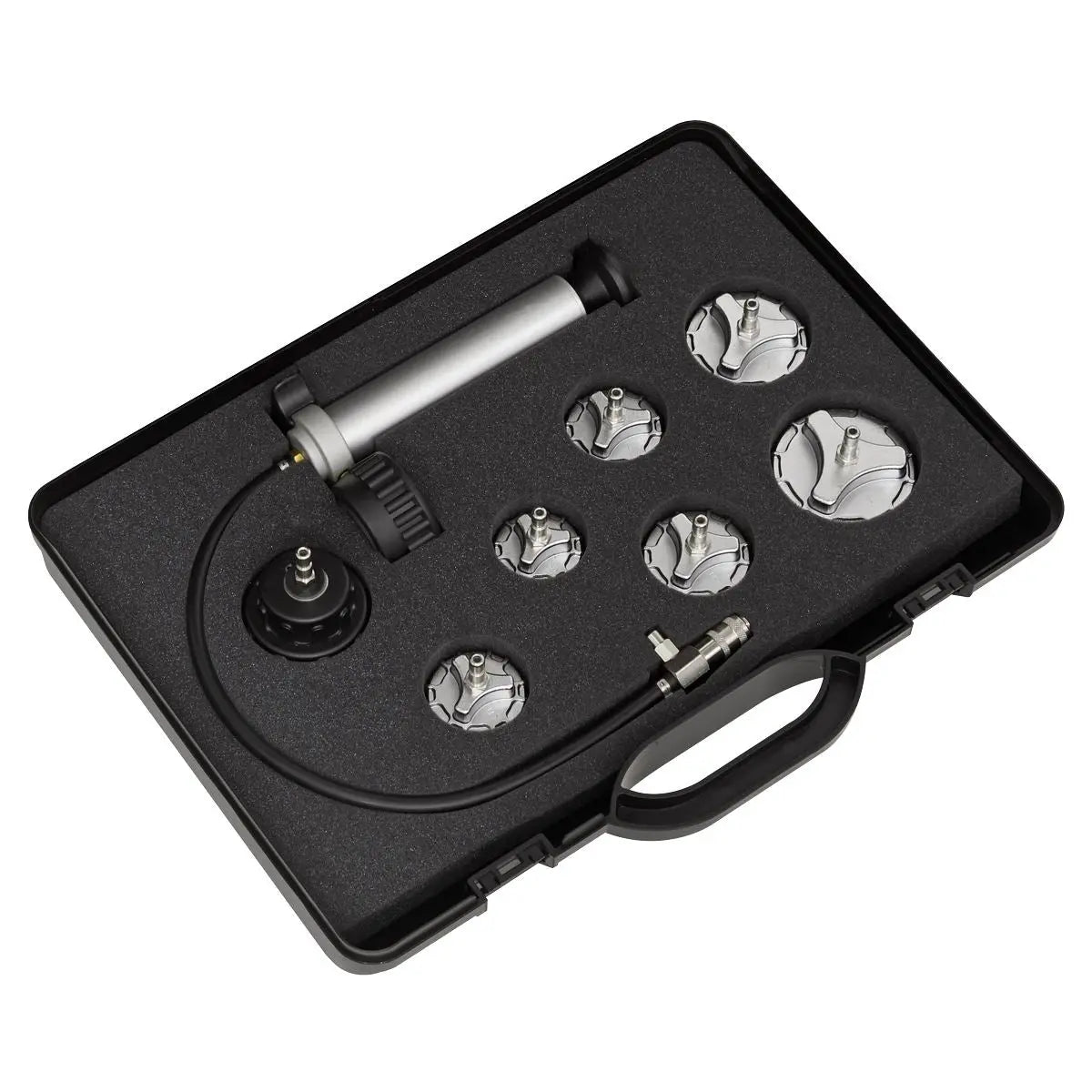 Sealey Cooling System Pressure Test Kit 7pc - Commercial