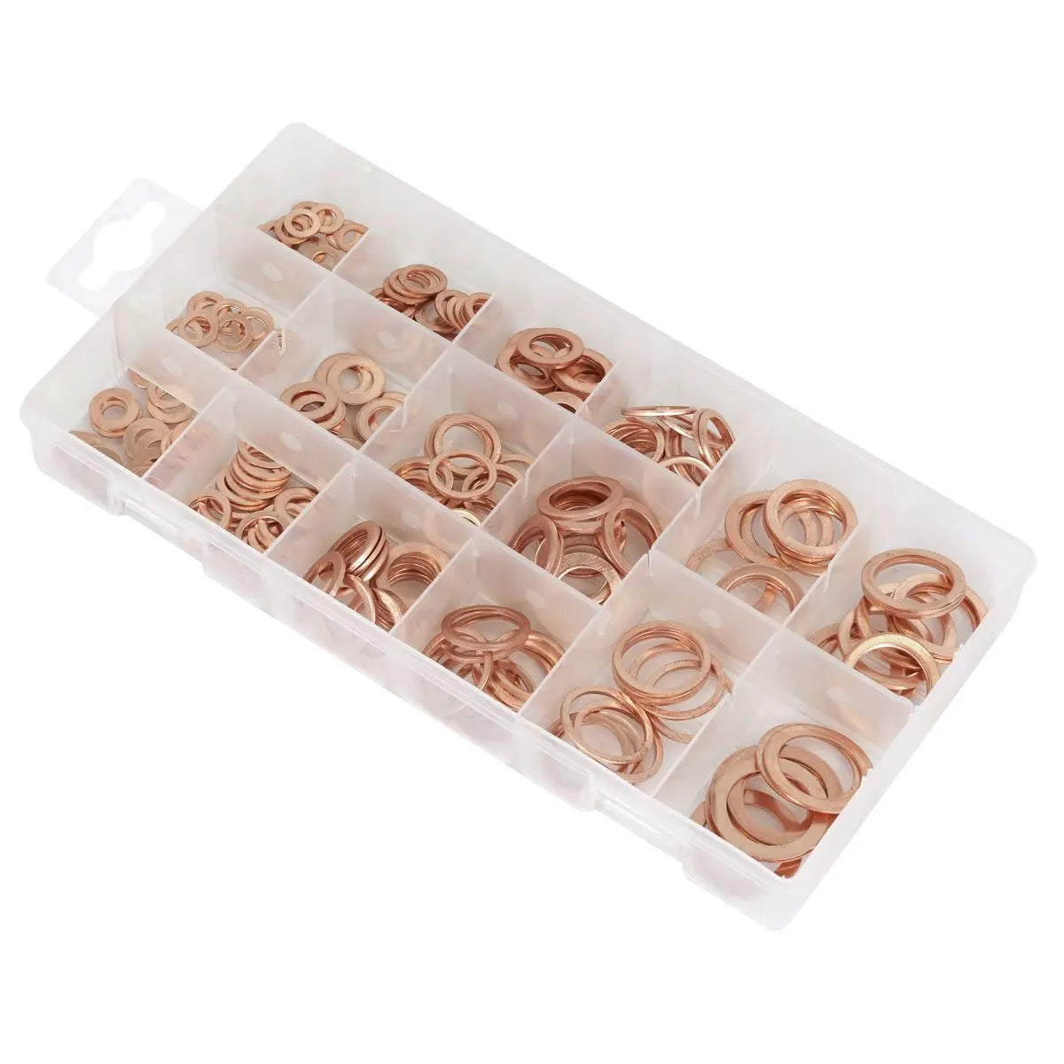 Sealey Copper Sealing Washer Assortment 250pc