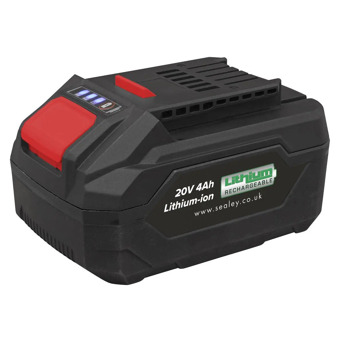 Sealey Cordless Angle Grinder Kit Ø115mm 20V 4Ah SV20 Series - 2 Batteries