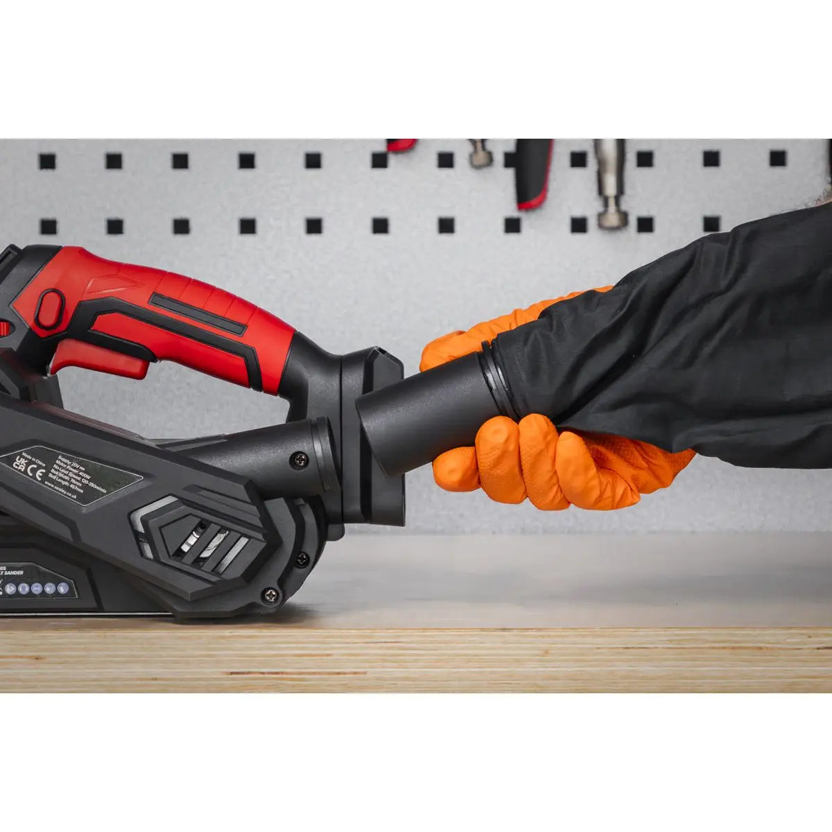 Sealey Cordless Belt Sander 20V SV20 Series 76mm - Body Only White Rose Tools