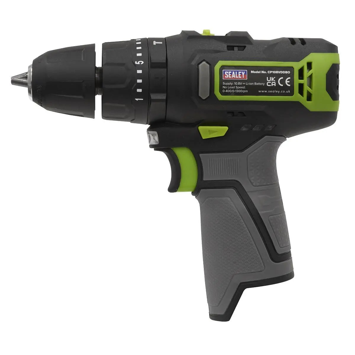 Sealey Cordless Combi Drill Ø10mm 10.8V SV10.8 Series - Body Only