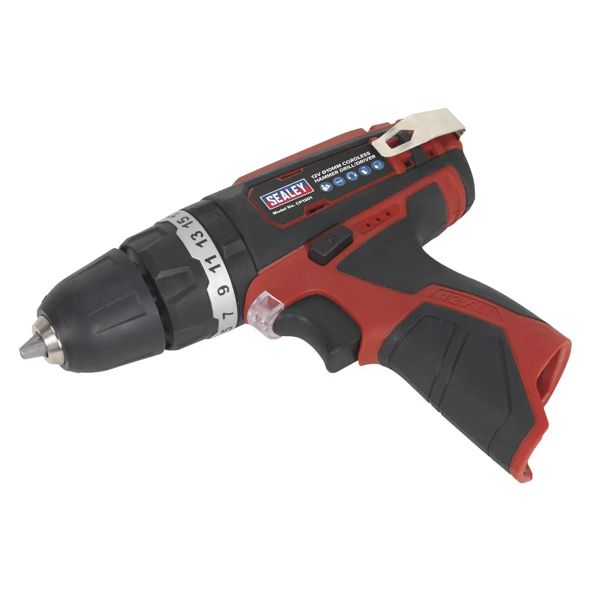 Sealey Cordless Combi Drill Ø10mm 12V SV12 Series - Body Only