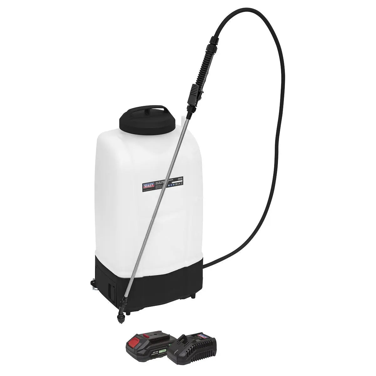 Sealey Cordless Garden Backpack Sprayer 15L 20V 2Ah SV20 Series