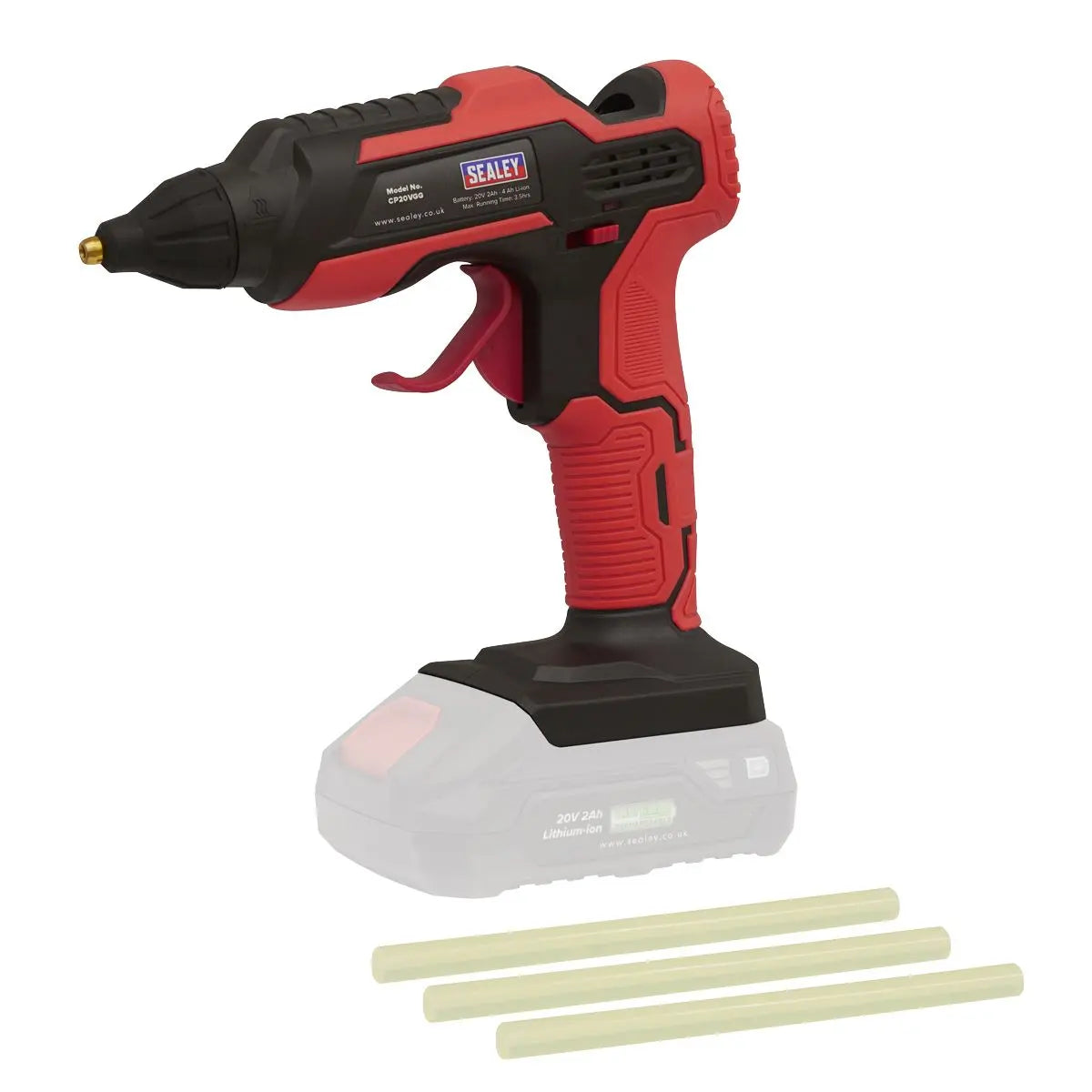 Sealey Cordless Glue Gun 20V Body Only