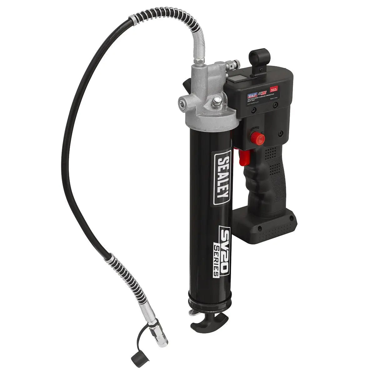 Sealey Cordless Grease Gun 20V SV20 Series - Body Only White Rose Tools