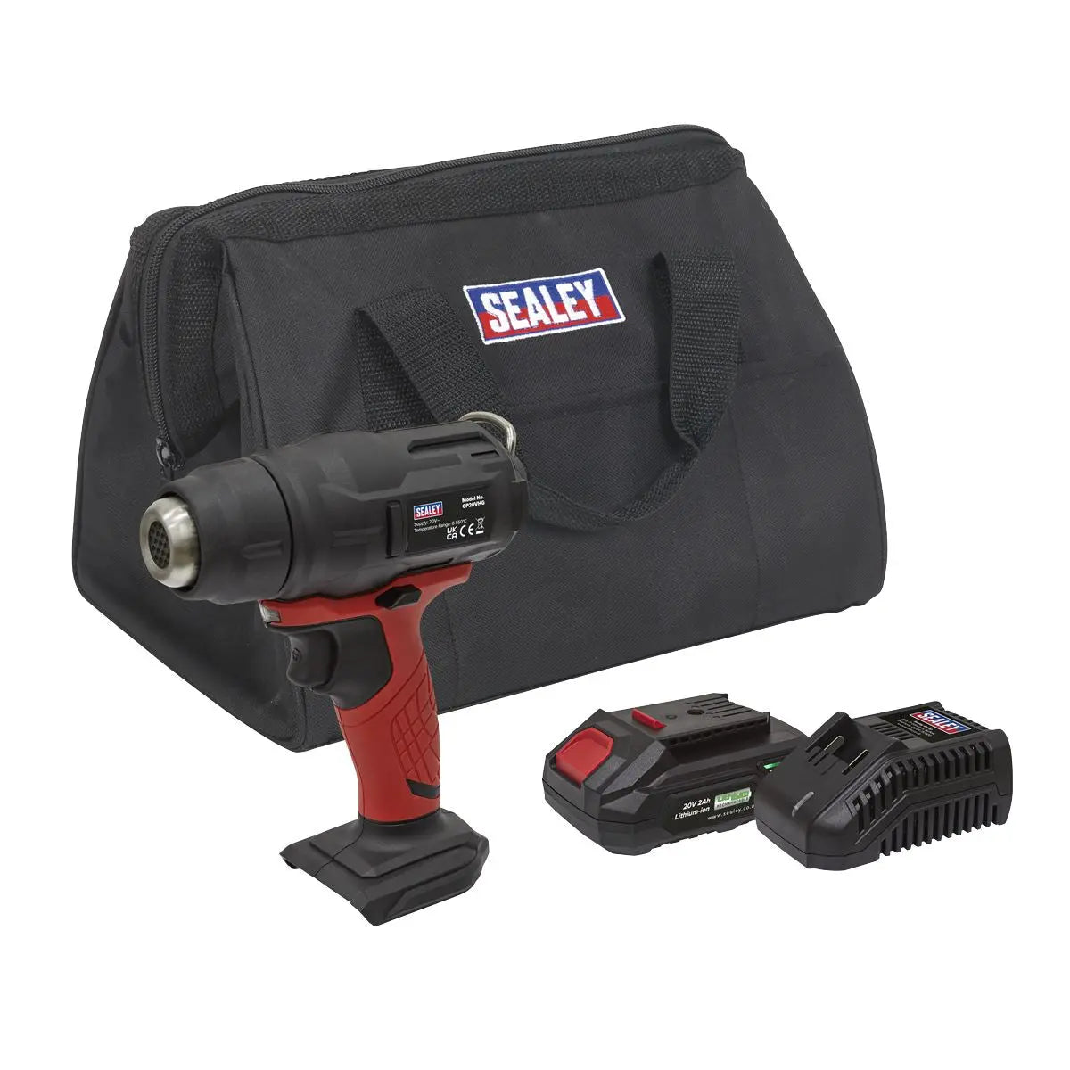 Sealey Cordless Hot Air Gun Kit 20V 2Ah SV20 Series