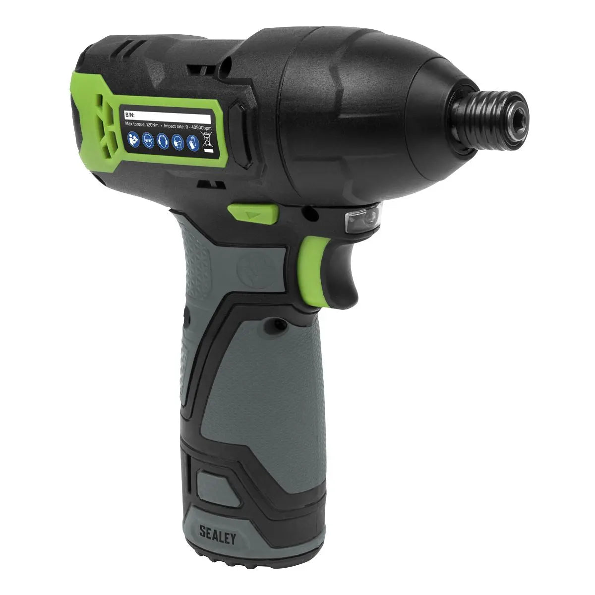 Sealey Cordless Impact Driver 1/4"Hex Drive 10.8V SV10.8 Series - Body Only