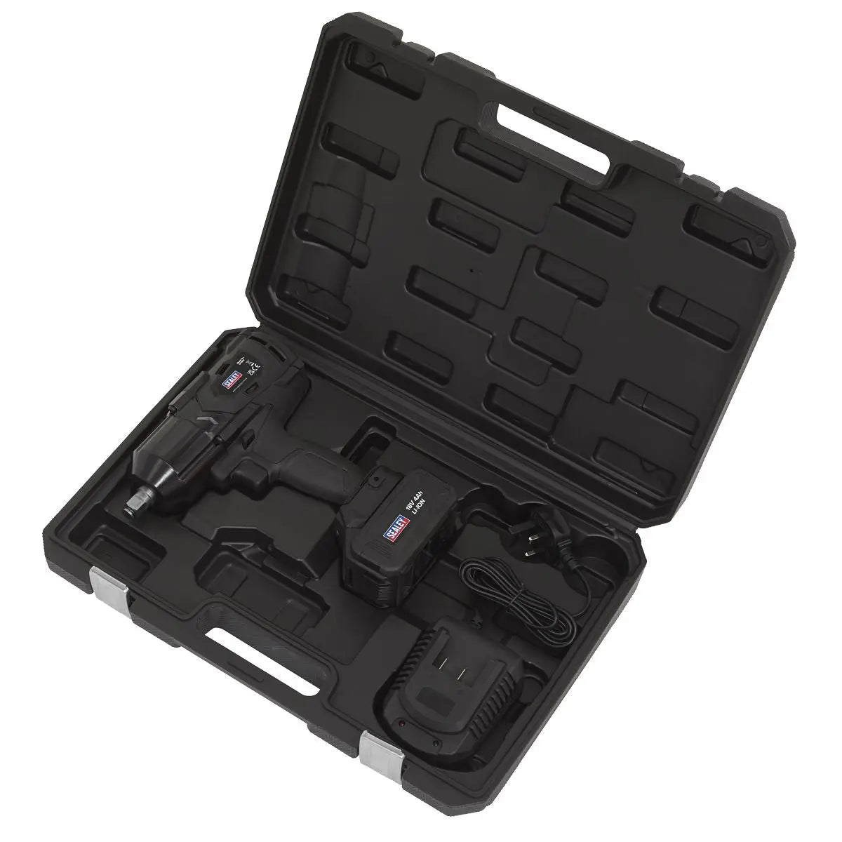 Sealey Cordless Impact Wrench 18V 4Ah Lithium-ion 1/2"Sq Drive