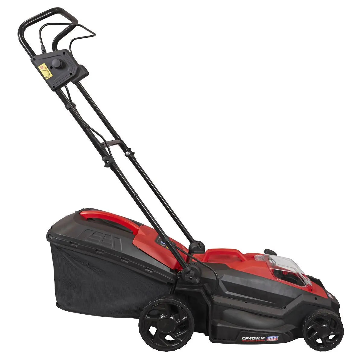 Sealey Cordless Lawn Mower 40V SV20 Series 40cm - Body Only  White Rose Tools