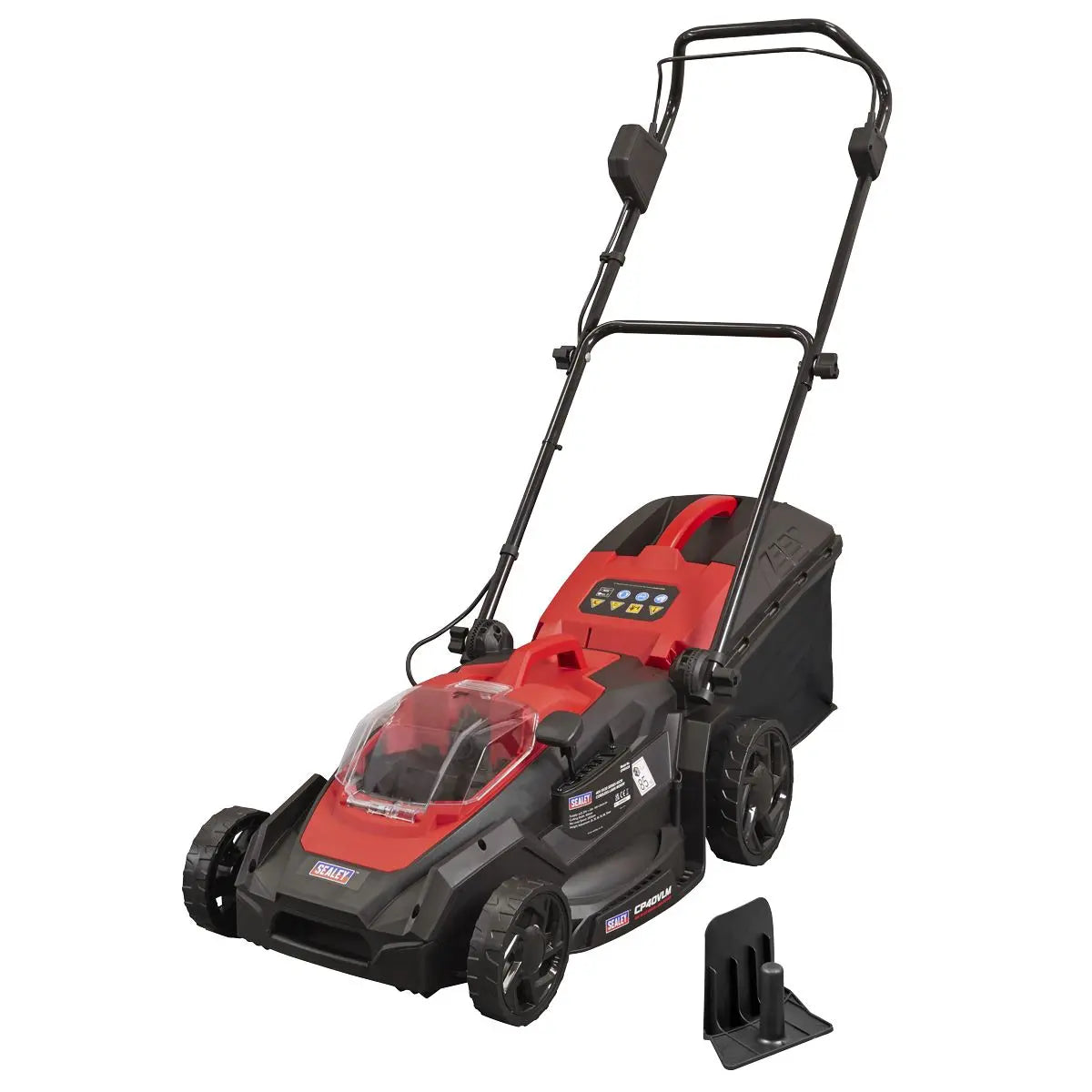 Sealey Cordless Lawn Mower 40V SV20 Series 40cm - Body Only  White Rose Tools
