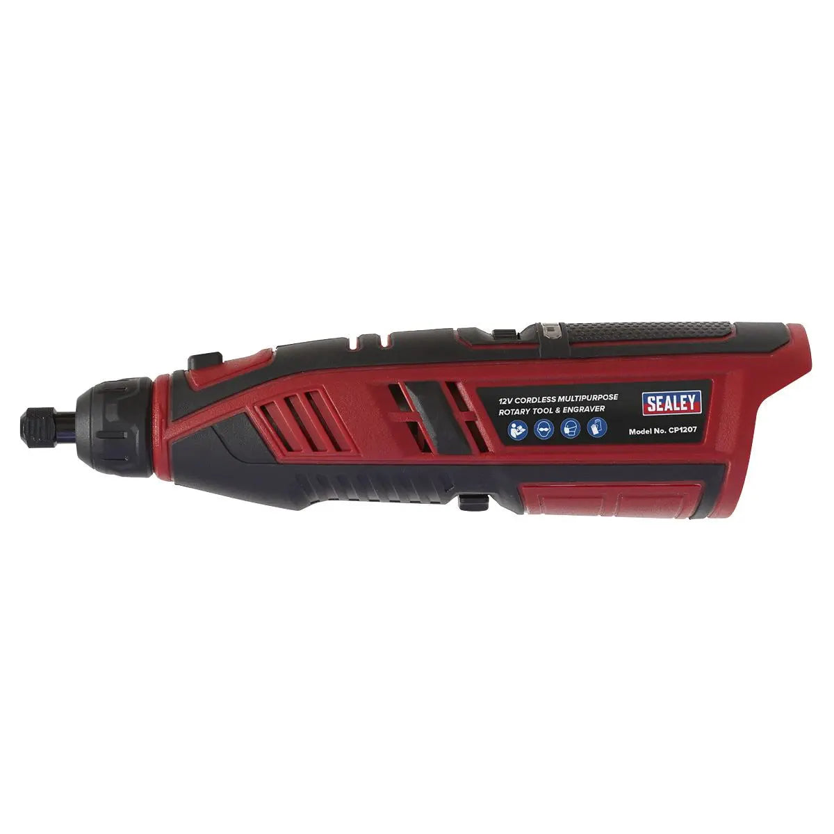 Sealey Cordless Multipurpose Rotary Tool & Engraver Kit 49pc 12V SV12 Series - Body Only