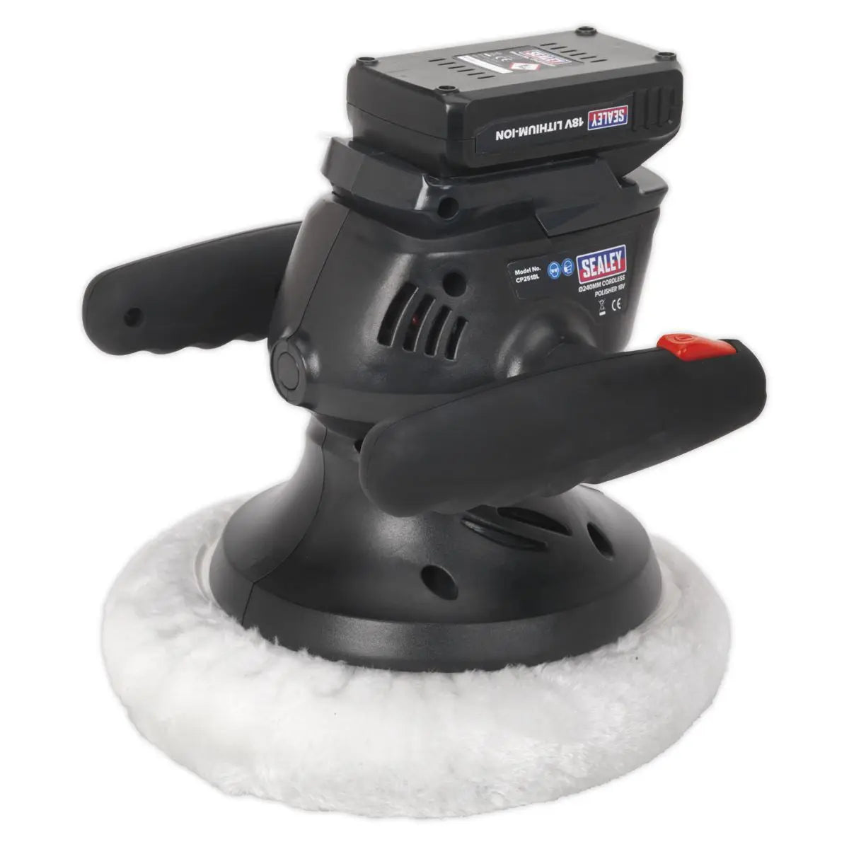 Sealey Cordless Polisher Ø240mm 18V Lithium-ion