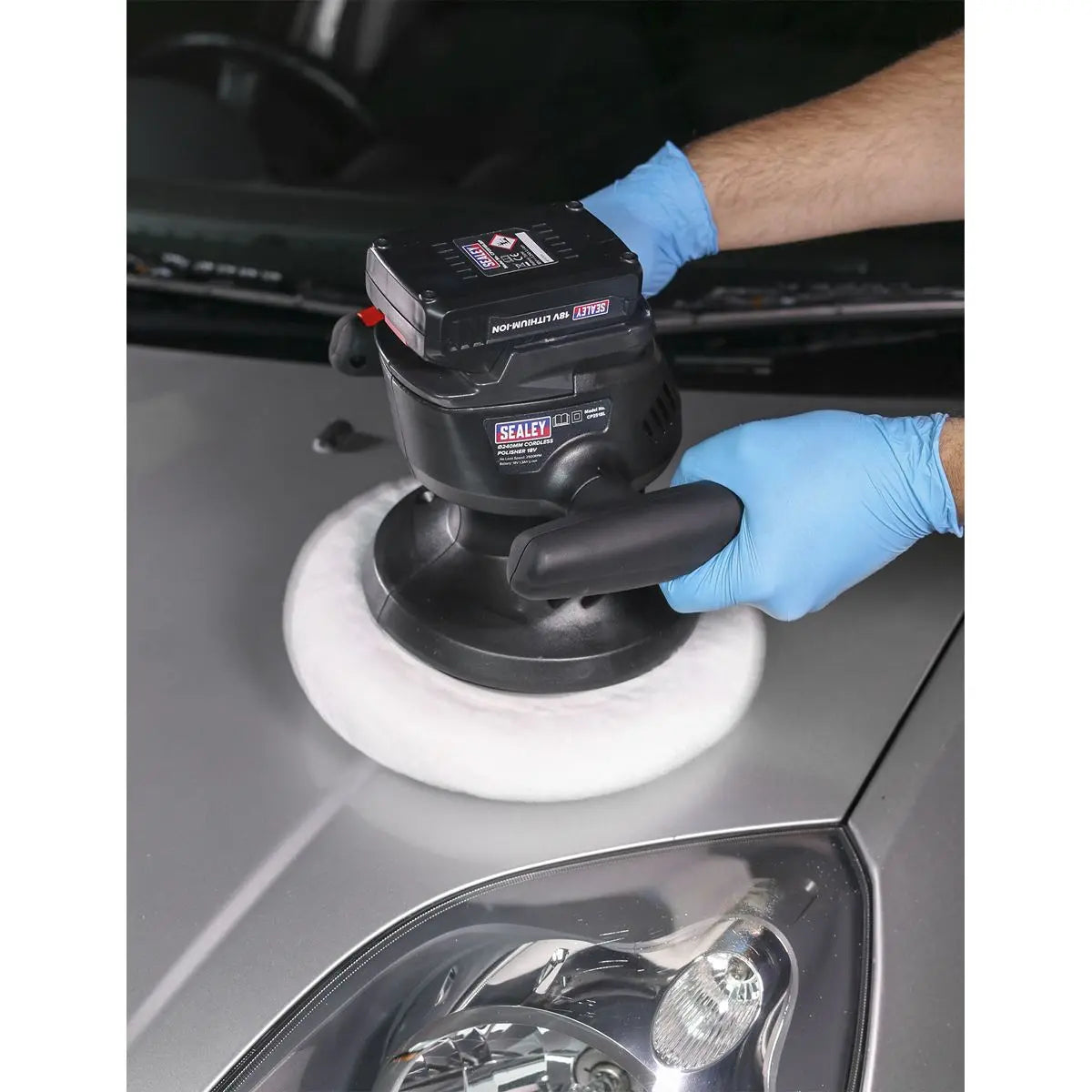 Sealey Cordless Polisher Ø240mm 18V Lithium-ion