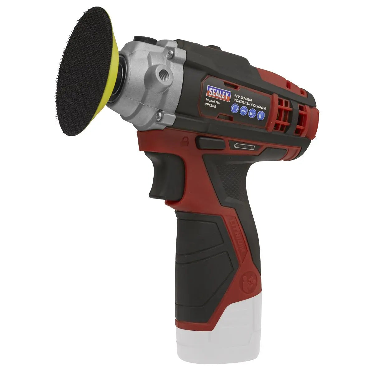 Sealey Cordless Polisher Ø71mm 12V SV12 Series - Body Only