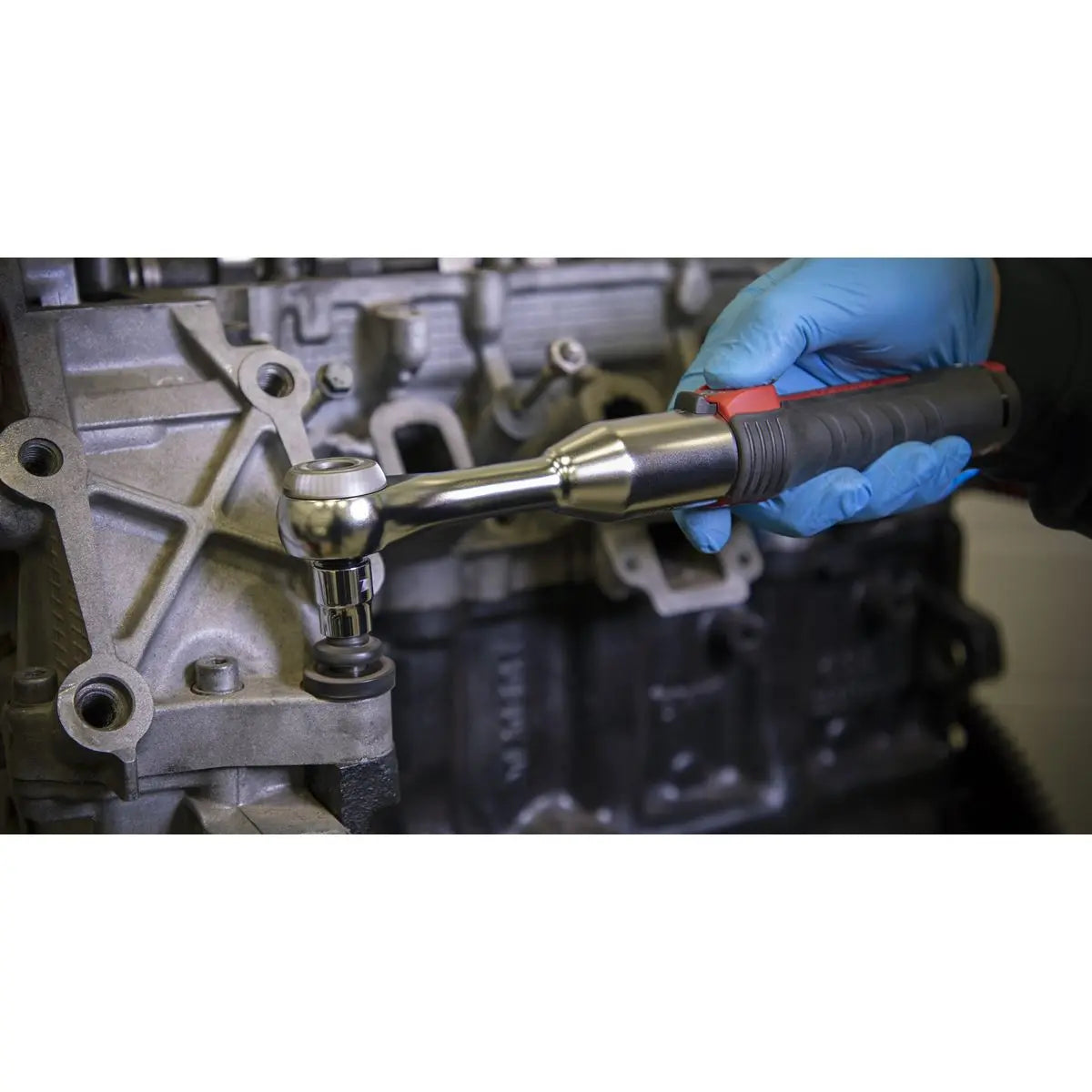 Sealey Cordless Power Speed Ratchet Wrench Kit 1/2" Drive 60 Tooth in Case