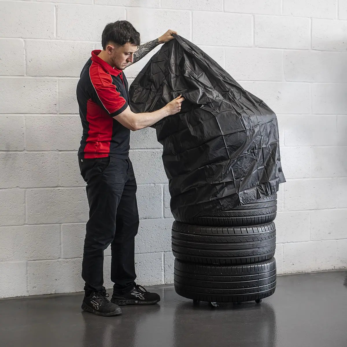 Sealey Cover for Wheel Storage Trolleys White Rose Tools