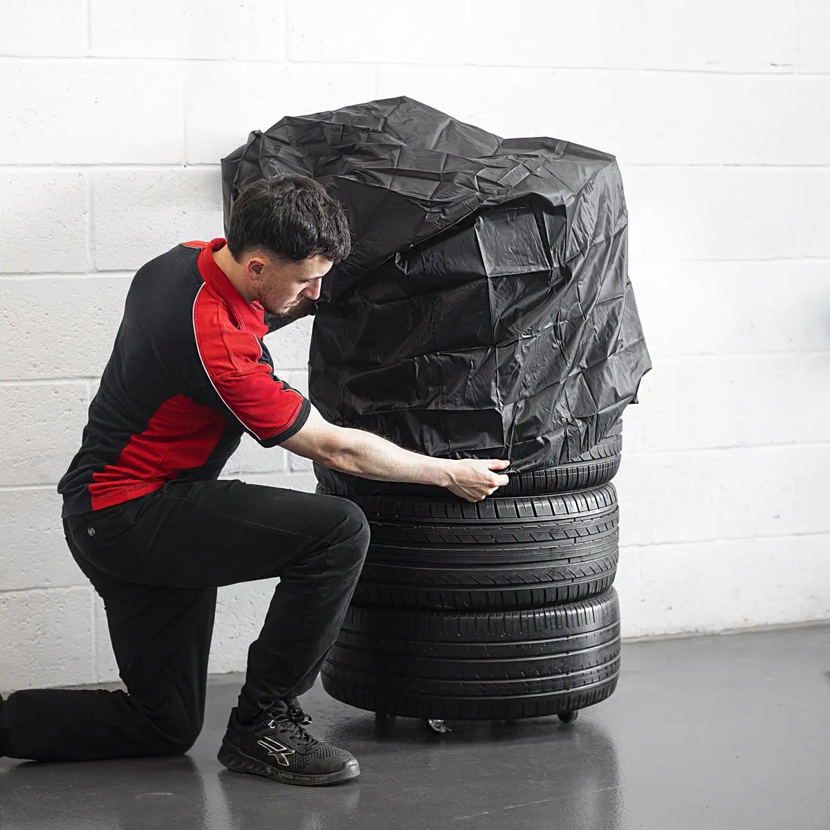 Sealey Cover for Wheel Storage Trolleys White Rose Tools