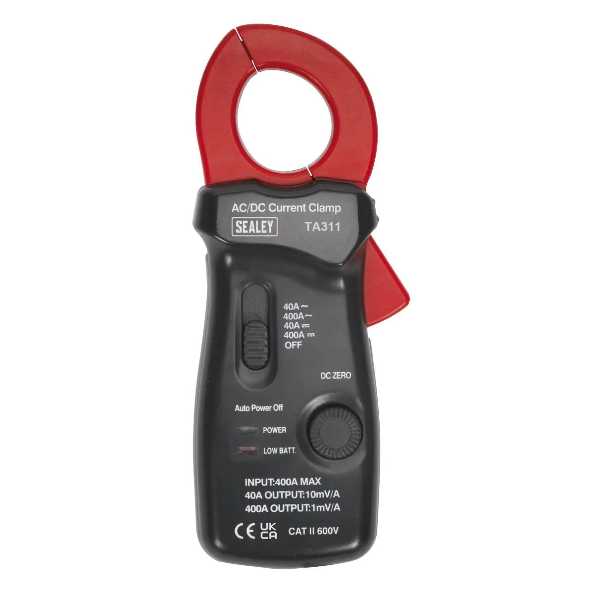 Sealey Current Clamp 40A/400A AC/DC - Ø28mm