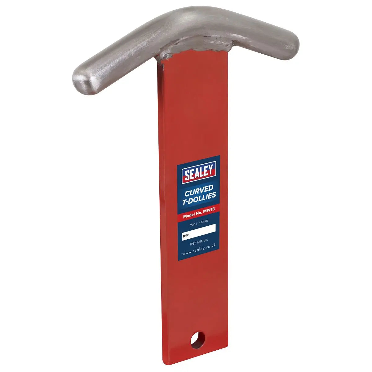 Sealey Curved T-Dollies for Sheet Metal Forming White Rose Tools