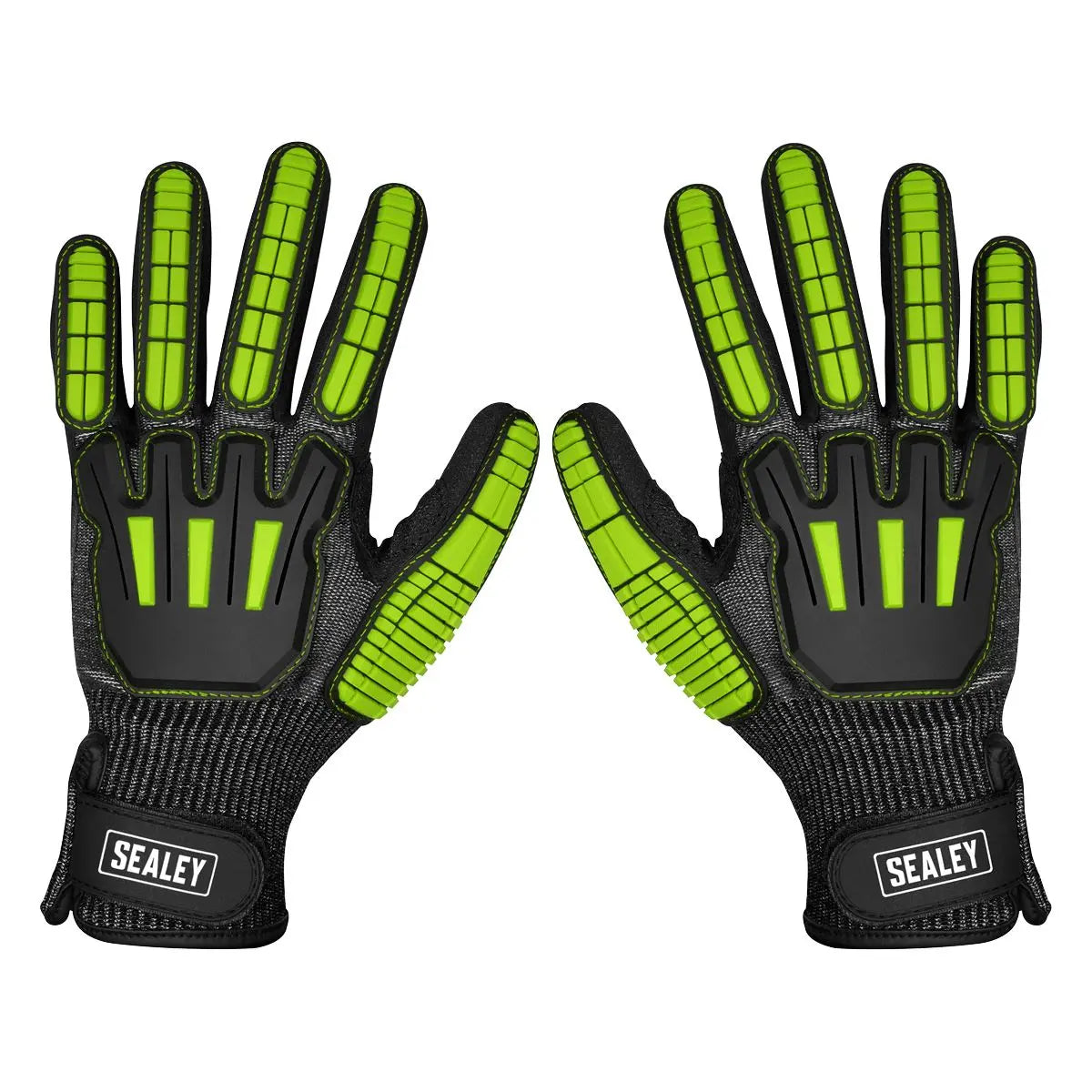 Sealey Cut & Impact Resistant Gloves - Large - Pair