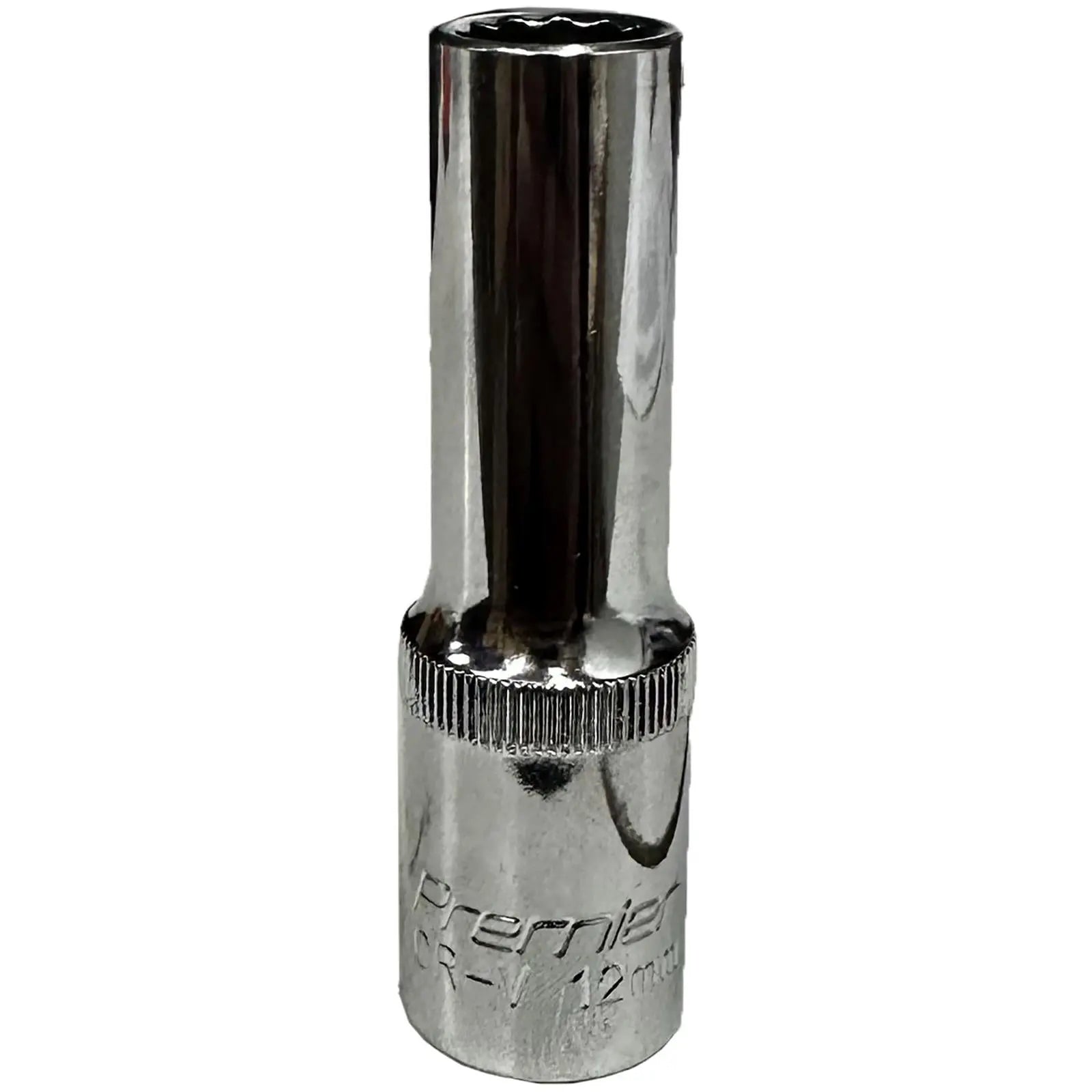 Sealey Deep Socket Wrench 12mm 12 Point 1/2" Drive Mechanic Garage Workshop White Rose Tools