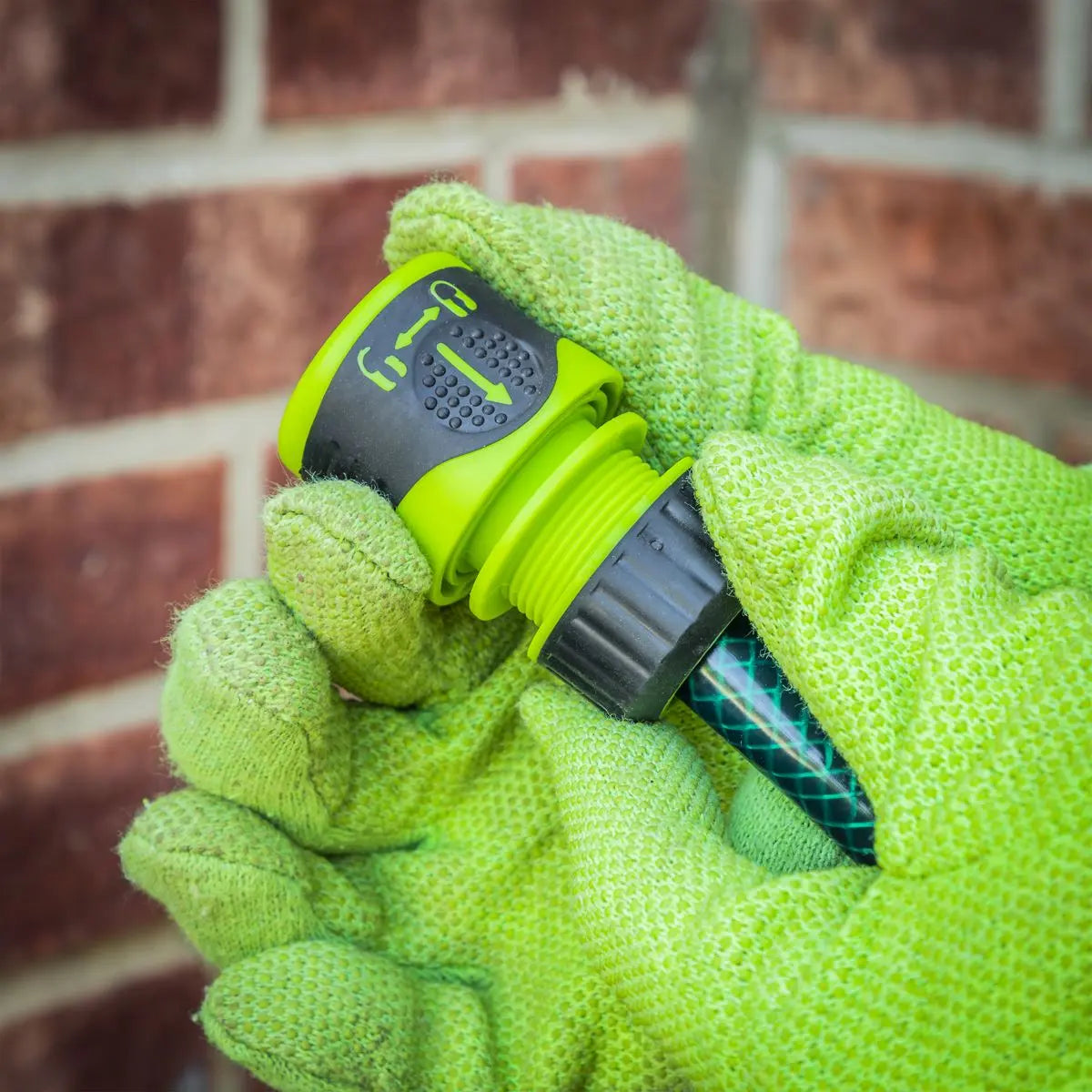 Sealey Deluxe Hose Nozzle & Connector Set 4pc White Rose Tools