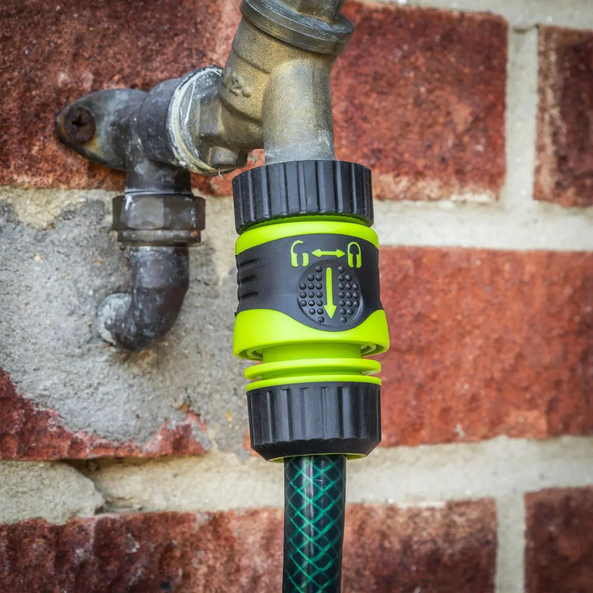 Sealey Deluxe Hose Nozzle & Connector Set 4pc White Rose Tools