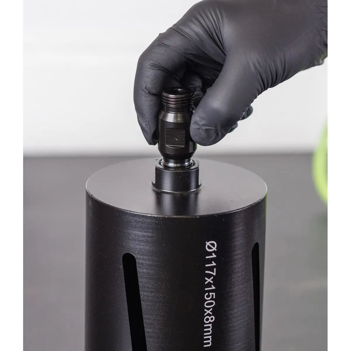 Sealey Diamond Core Drill Adaptor with Through Hole 1/2"BSP Male to 1/2"BSP Male  White Rose Tools