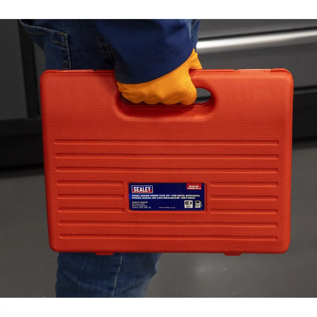 Sealey Diesel Engine Timing Tool Kit for Dacia, Mitsubishi, Nissan, Suzuki, GM 1.5D/1.9D/2.2D/2.5D - Belt Drive