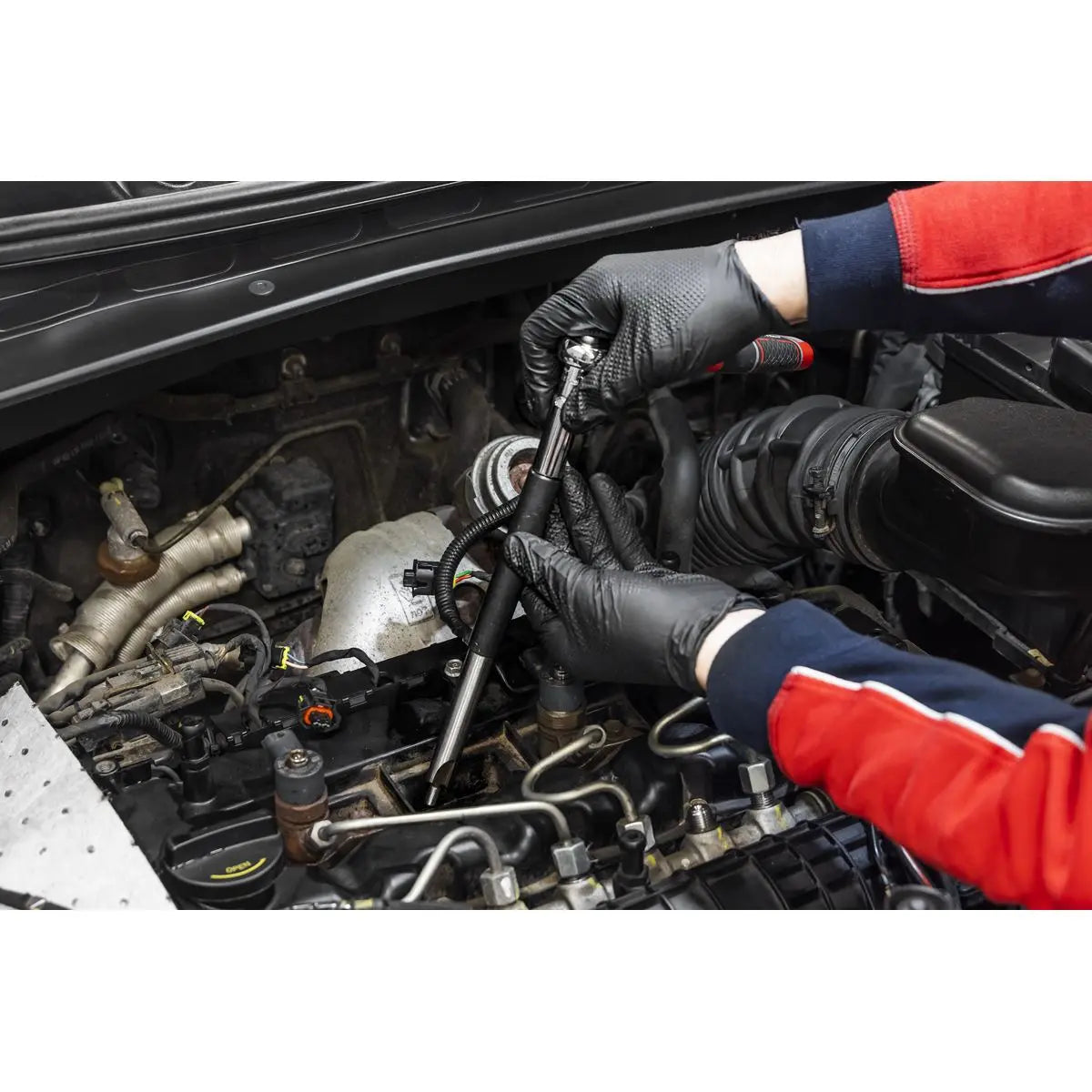 Sealey Diesel Injector Seat Cutter Set 21pc White Rose Tools