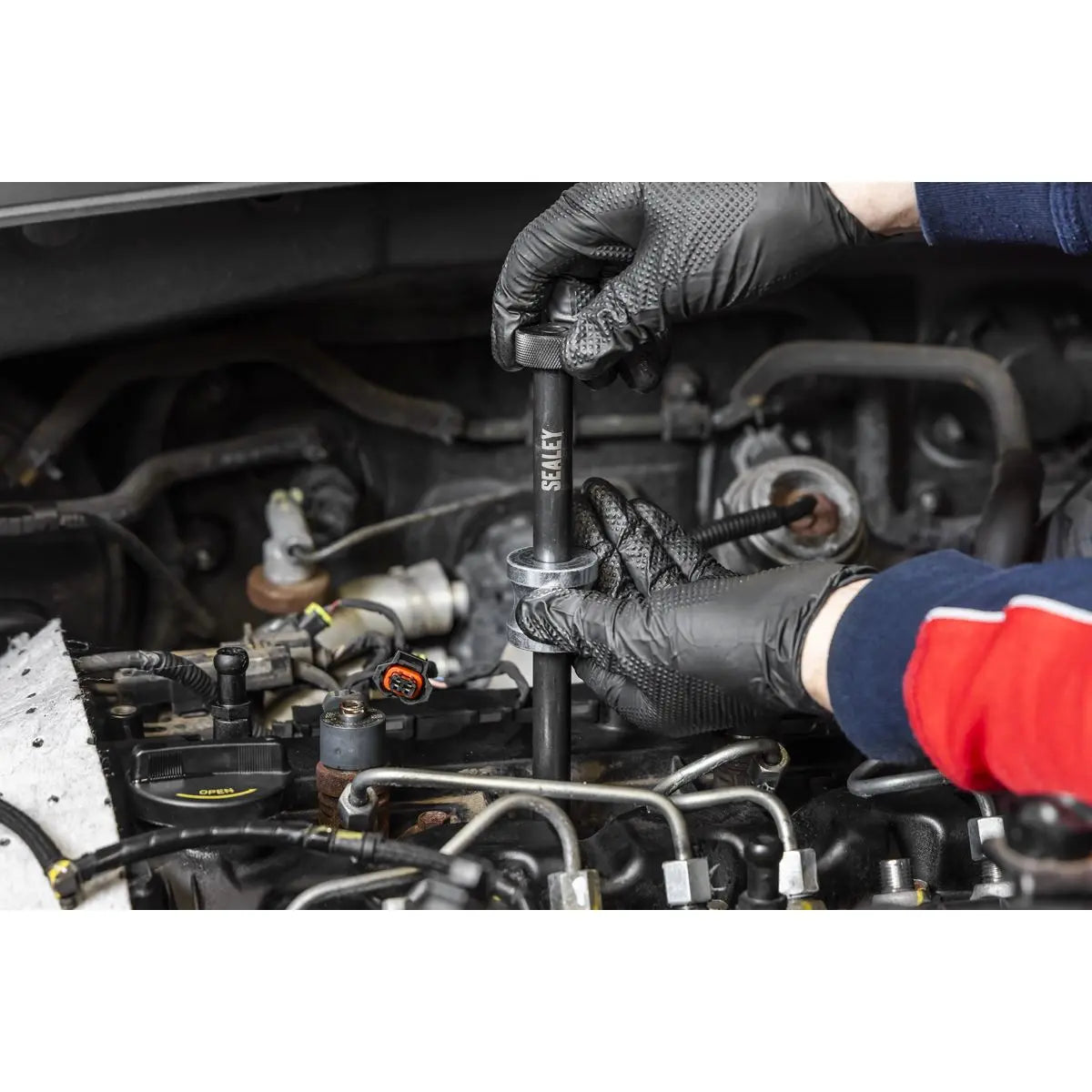 Sealey Diesel Injector Slide Hammer Seal Puller White Rose Tools