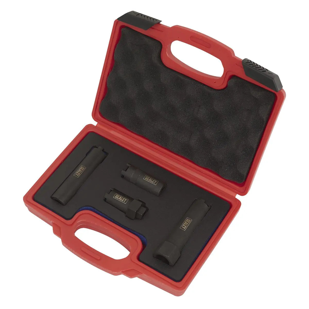 Sealey Diesel Injector Socket Set for Commercial Vehicles 4pc White Rose Tools