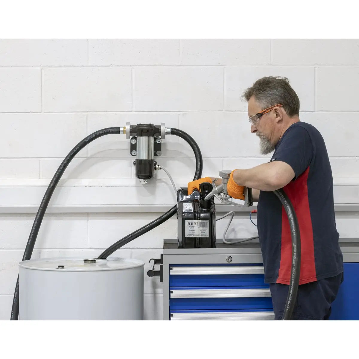 Sealey Diesel & Fluid Transfer Pump 24V High Flow