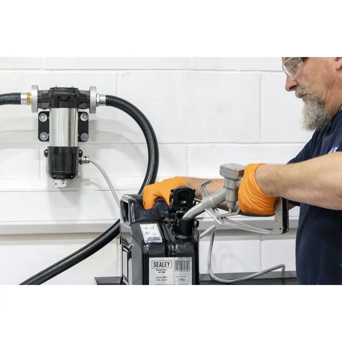 Sealey Diesel & Fluid Transfer Pump 24V High Flow