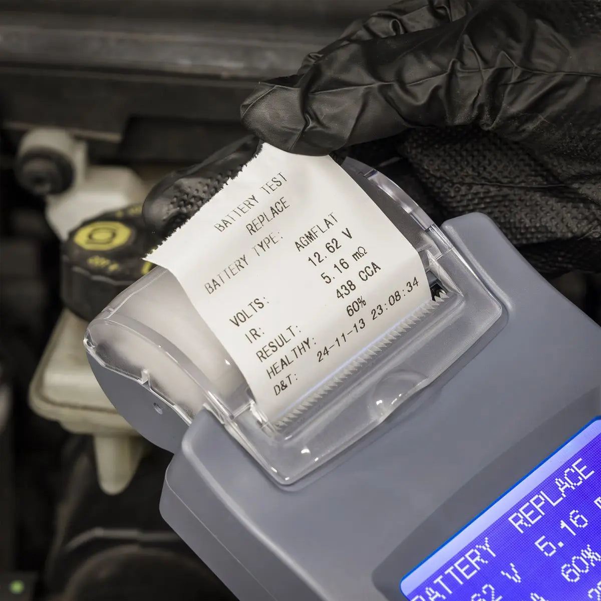 Sealey Digital Battery & Alternator Tester with Printer 12V