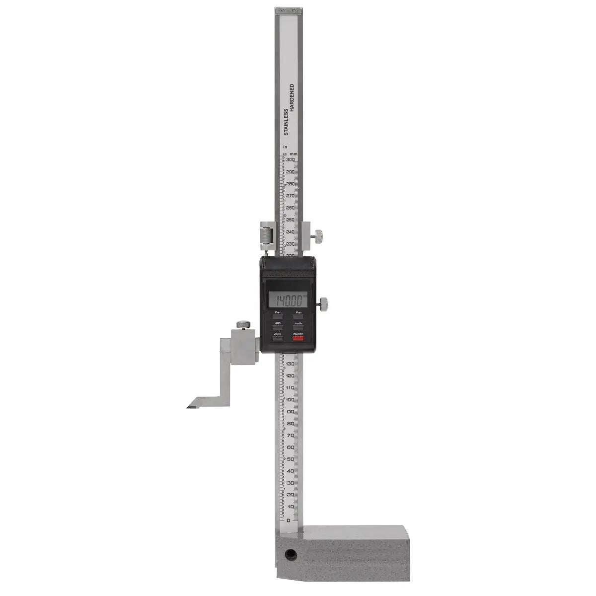 Sealey Digital Height Gauge 0-300mm(0-12") White Rose Tools