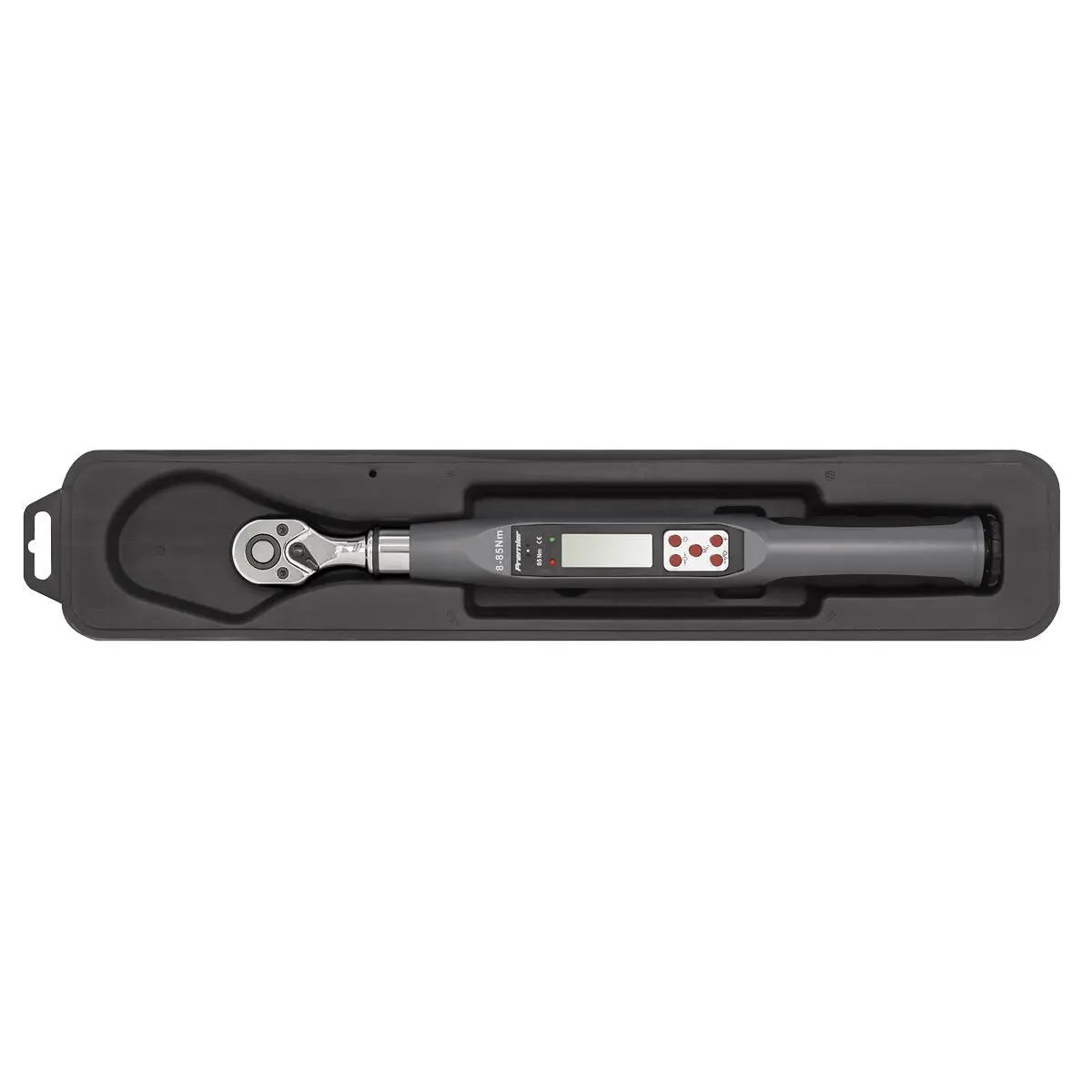 Sealey Digital Torque Wrench Premier 3/8" Drive 8-85Nm (5.9-62.7lb.ft)