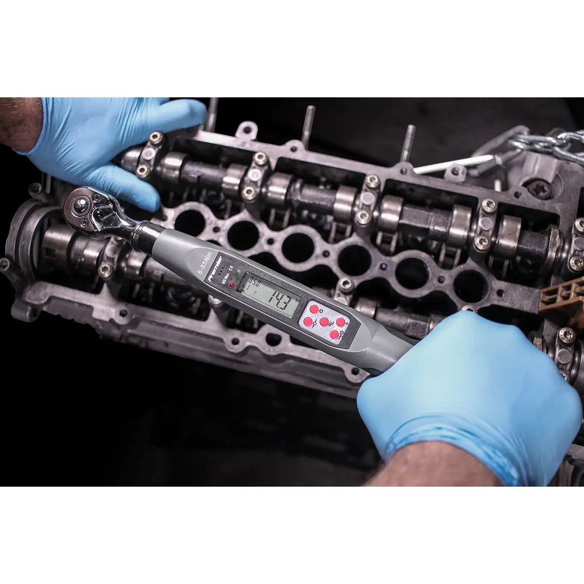 Sealey Digital Torque Wrench Premier 3/8" Drive 8-85Nm (5.9-62.7lb.ft)