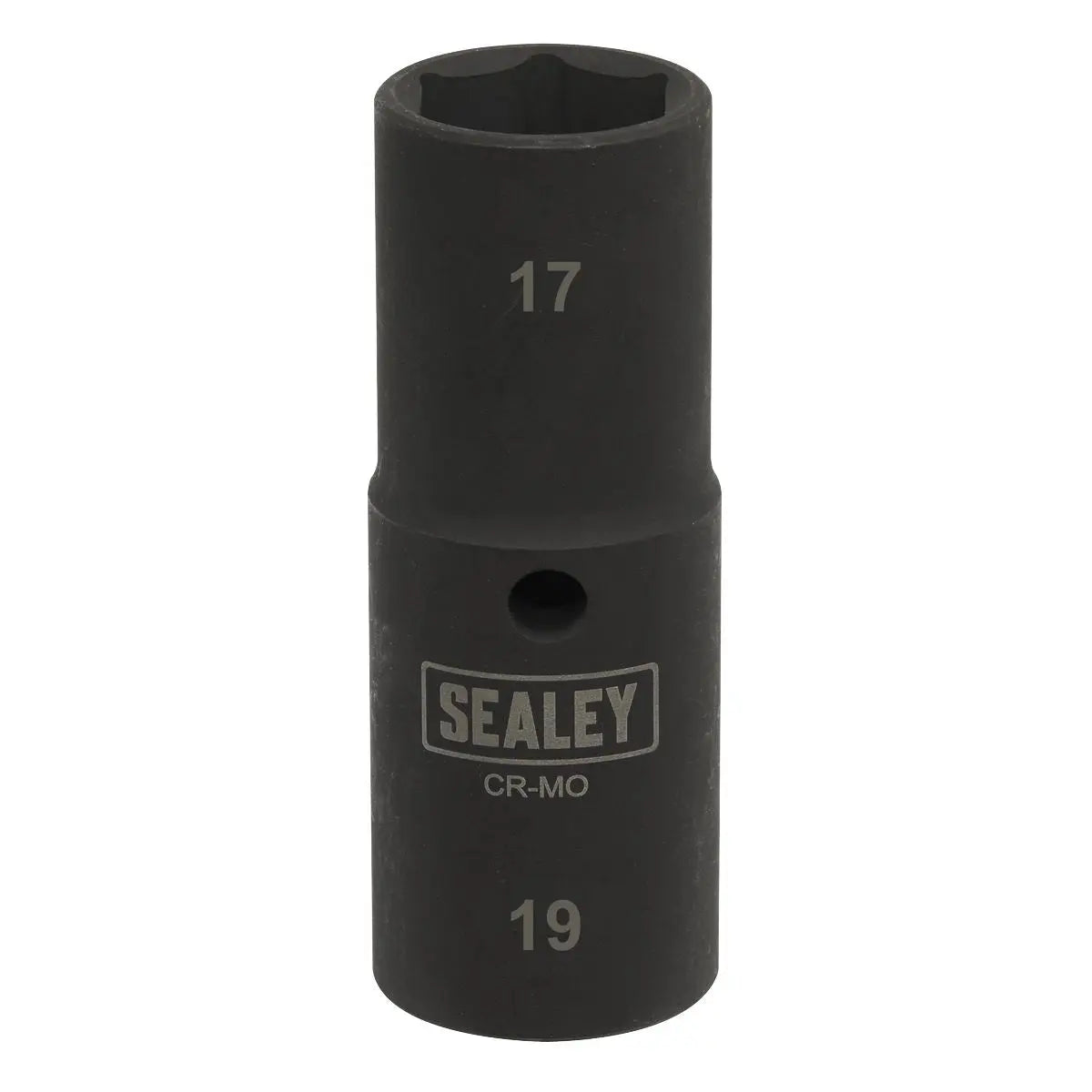 Sealey Double-Ended Impact Socket 1/2"Sq Drive 17-19mm White Rose Tools