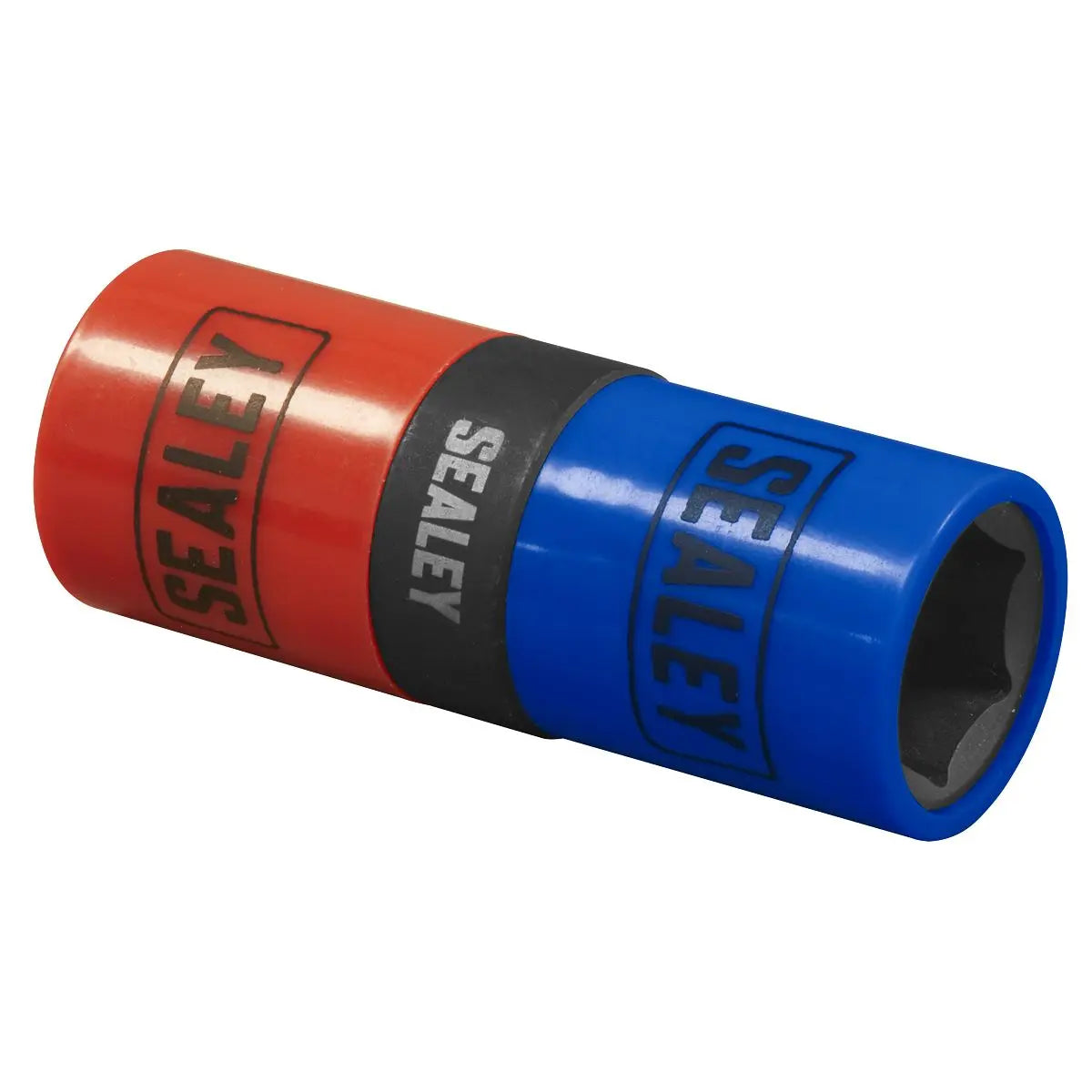 Sealey Double Ended Impact Socket 21 x 21.5mm 1/2"Sq Drive Alloy Wheel White Rose Tools