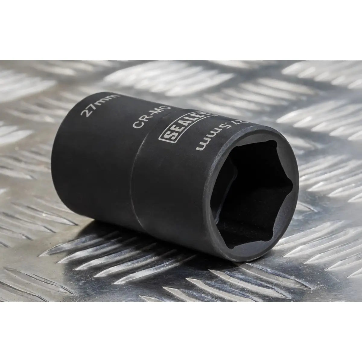 Sealey Double Ended Impact Socket 63mm 1/2"Sq Drive 27/27.5mm White Rose Tools